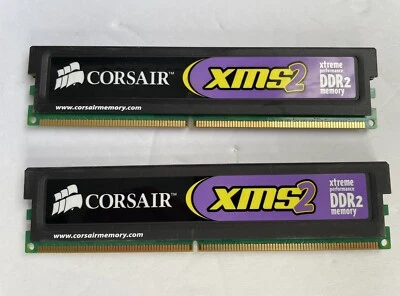 Corsair XMS2 Xtreme Performance 2 1GB Kit (2x1GB) DDR2 RAM CM2X1024-6400 800MHz - Image 1 of 4