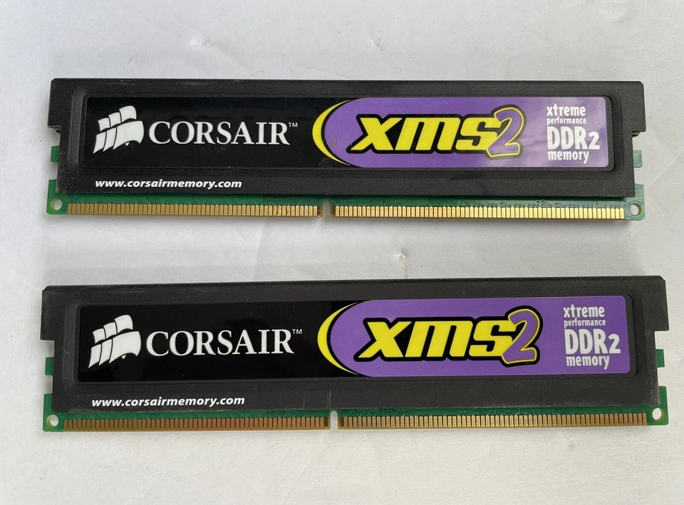 Corsair XMS2 Xtreme Performance 2 1GB Kit (2x1GB) DDR2 RAM CM2X1024-6400 800MHz - Image 1 of 4