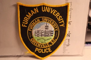 police patch FURMAN UNIVERSITY POLICE SOUTH CAROLINA - Bild 1 von 1