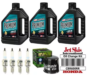 For Honda CBR600 CBR600RR Premium Oil Change Kit NGK Spark Plug IMR9C-9HES 05-08 - Picture 1 of 6