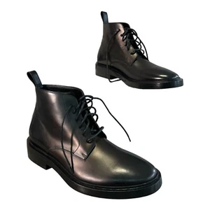 Balenciaga stivali chelsea pelle nera scarpe vintage Balenciaga UK 7 EU 41 - Foto 1 di 21