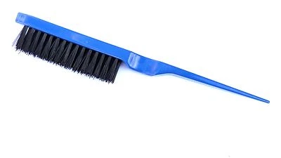Hair brush back combing Hair curling Styling  Wig brush blue - Image 1 of 2
