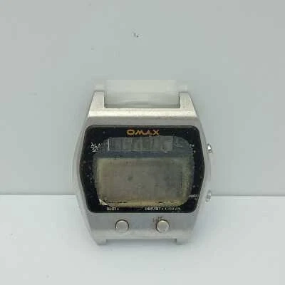Omax Quartz Digital Vintage Men’s Watch For Parts ALM77ARL2 - Image 1 of 4