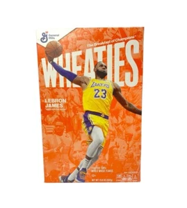 LEBRON JAMES Wheaties Box Los Angeles Lakers CHAMPS 15,6oz Müsli Sammlerstück - Bild 1 von 10