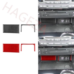 2x Consola de fibra de carbono puerto de carga USB embellecedor para Honda Ridgeline/Pasaporte/Piloto - Imagen 1 de 31