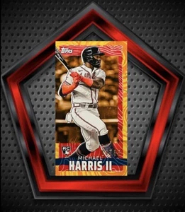 Michael Harris II RC *11/65* 2023 Topps Rip Mini #MRIP-MH Atlanta Braves MLB - Foto 1 di 3