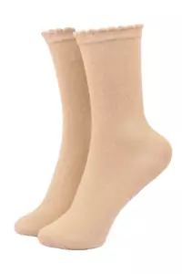 All Over GOLD Glitter Socks Lurex Metallic Size 3-7 Party Gift Sparkle NEW - Picture 1 of 3