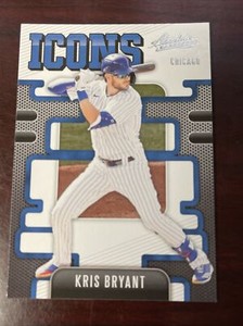 2021 Panini Absolute Icons #I-10 - Kris Bryant - Cubs!