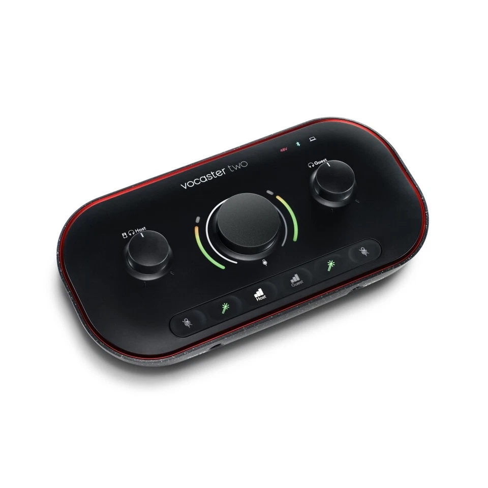 Focusrite Vocaster Two USB-C Podcasting Audio Interface