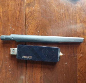 ASUS USB-AC56 Wireless Adapter Dual Band AC-1300 USB 5dBi Antenna Working Pull - Picture 1 of 2