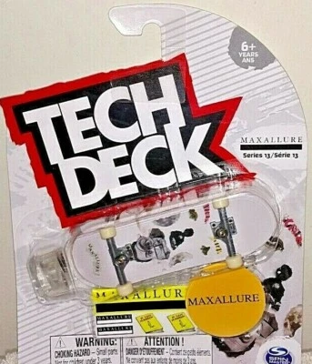 TECH DECK 2019 SERIES 13 RARE MAXALLURE MY FIRST SKATEBOARD FINGERBOARD NEW! HTF - Image 1 of 3