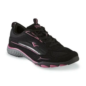 Everlast Sport Women's Layla Athletic Walking Shoe Black/Pink Sz 6 Medium - Picture 1 of 9