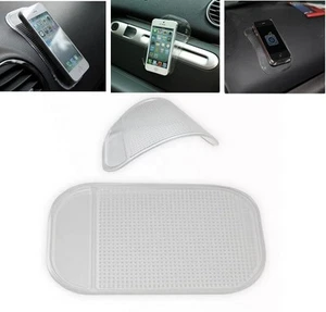 TAPPETINO SILICONE ANTI SCIVOLO AD ALTO POTERE ADESIVO CM 19 X 14 TRASPARENTE - Foto 1 di 1