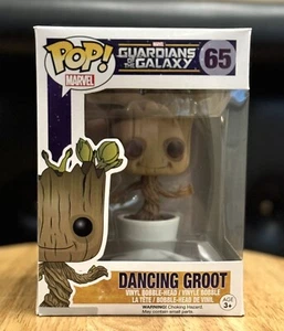 Funko Pop! Vinilo: Marvel - Dancing Groot #65 - Imagen 1 de 5
