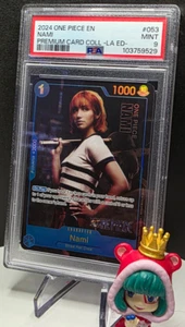 PSA 9 Nami P 053 Premium Card Collection English One Piece Card Game - Picture 1 of 1