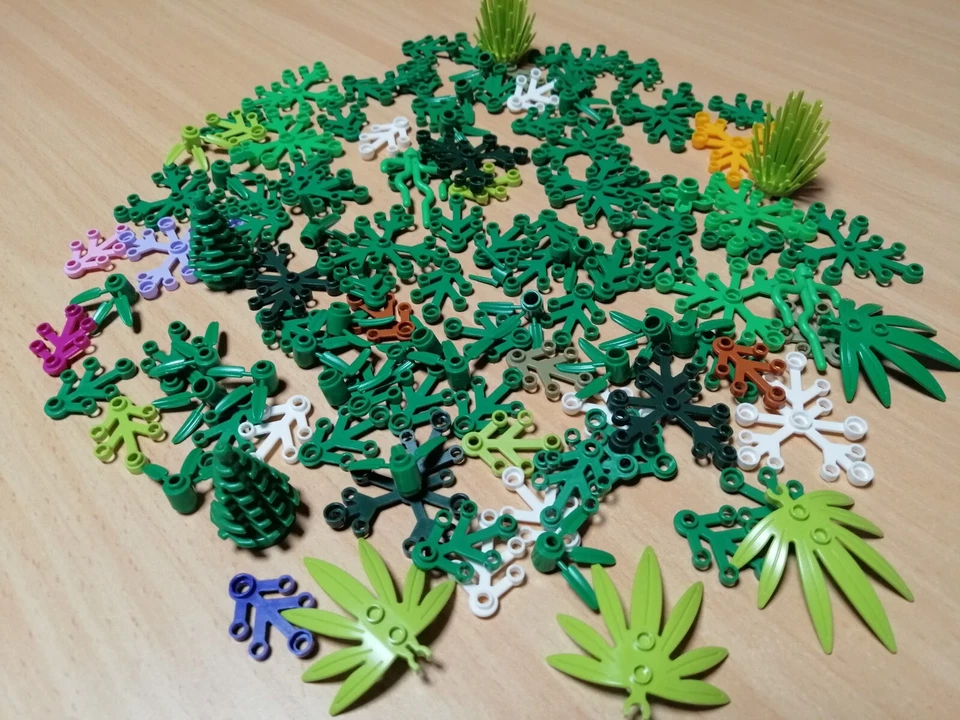 LEGO Großes Konvolut Pflanzen Pflanzenteile / LEGO FRIENDS City Castle CREATOR - Bild 1 von 4