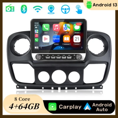 Carplay Für Renault Master/Nissan NV400/Opel Movano 2010-21 Android 13 Autoradio - Bild 1 von 4