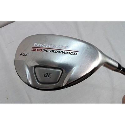 NICKENT 3DX IRONWOOD DC 4 HYBRID 23* UST SR2 R-FLEX GRAPHITE SHAFT RH 39.5in - Image 1 of 4