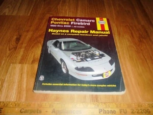 Chevrolet Camaro Haynes 24017 1993 - 2000 manual de reparación - Imagen 1 de 5
