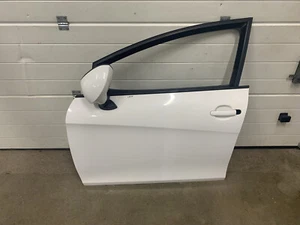 Tür Fahrertür Seat Leon 2 II 1P Bj. 2009 - 2012 vorn links LB9A weiß komplett FL - Bild 1 von 18