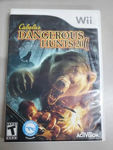 Cabela's Dangerous Hunts 2011 - Nintendo Wii - Complete w/ Manual Tested Working - Picture 1 of 2