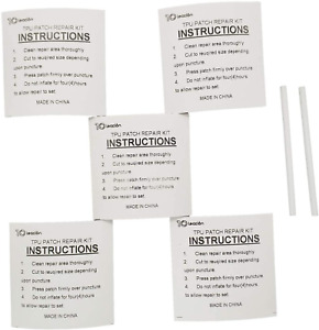 5 Pack of TPU Pool Patch Repair Kit for Air Mattress, Swimming Pool, Bounce Hous