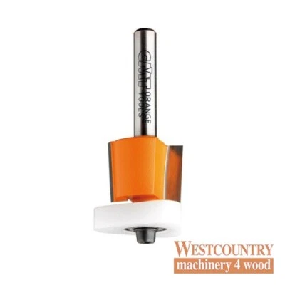 CMT 3-in-1 Flush Trim Router Bit - 12.7 dia x 12.7mm cut x 1/4 shank - Image 1 of 4