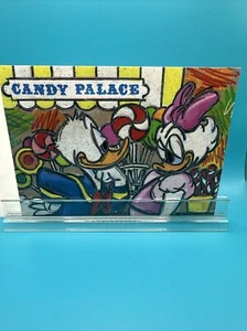 Raro biglietto di auguri Disney Dick Duerrstein Paperino e Margherita Palazzo delle Caramelle nuovo! - Foto 1 di 5