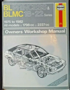 BL Princess & BLMC 18-22 Haynes Workshop Manual from 1975 to 1982. - Picture 1 of 4
