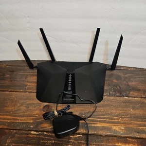 Router NETGEAR RAX48 Nighthawk AX5200 Wi-Fi 6 con cable de alimentación probado - Imagen 1 de 3