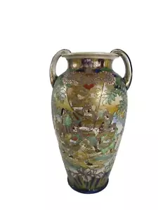 Jarrón Satsuma Japón alrededor de 1900 - cerámica japonesa - Imagen 1 de 9