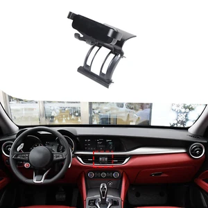 Soporte de teléfono celular con montaje en ventilación de aire central para Alfa Romeo Stelvio 17-22 - Imagen 1 de 16