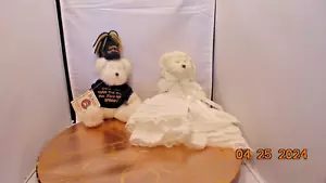 2 orsetti bimbo testa di fagiolo collezione -Beato B. Babybear & Birthday U.R. Vecchio - Foto 1 di 5