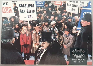 1991 Batman Returns Topps Stadium Club Card #022/100 - Picture 1 of 2