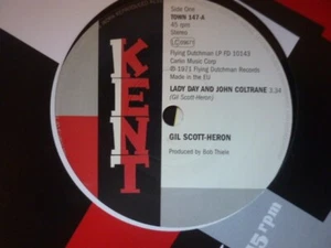 gil scott heron lady day& john coltrane kent 147 uk northern soul 45 - Picture 1 of 1