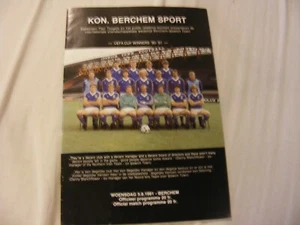 Kon. Berchem Sport v Ipswich Town 1981 - Pre-Season Friendly - Picture 1 of 1
