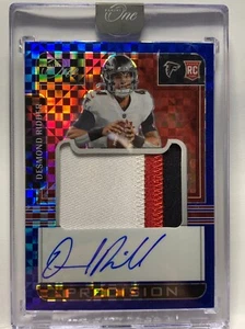 DESMOND RIDDER 2022 Panini One RC #'d4/35 Blue Precision RPA JERSEY MATCH (i216) - Picture 1 of 3