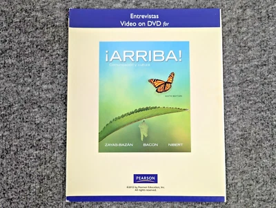 Arriba!: Communication and Culture Spanish Learning Video DVD, 6th Edition, EUC - Image 1 of 4