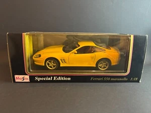 Maisto Ferrari 550 Maranello 1996 Giallo (n.31810) 1:18 - Foto 1 di 18