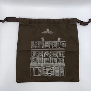 Molton Brown Fabric Make Up Bag Travel Toiletries Beauty Storage Pouch Brown New - Picture 1 of 1