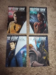 Star Trek COUNTDOWN TO DARKNESS (4) Movie Prequel Comic #1 2 3 4 SET IDW 1st - Picture 1 of 14