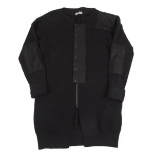 Yohji Yamamoto POUR HOMME Patched Zipper Long Knit Size 3(K-128675) - Picture 1 of 12