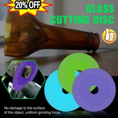 3 pieces of rotating glass cutting disc cutting disc kit accessories - Image 1 of 4