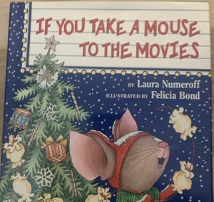 If You Take A Mouse To The Movies Christmas Book - Imagen 1 de 2