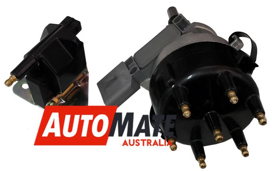 ignition distributor & coil set:  suits: ford falcon EA,EB,ED,EL  mpi 6cyl - image 1 of 1