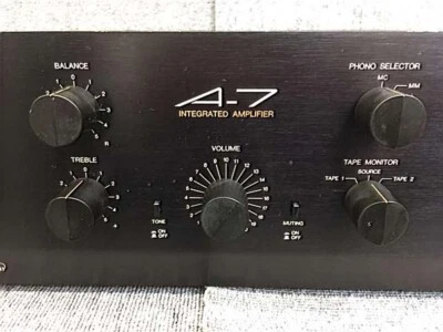 NEC Model number: A-7 Integrated amplifier (transistor) - Image 1 of 4