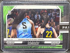 🏀 Caitlin Clark / Angel Reese - RC - /25 - Jungle - 2024 Panini Instant WNBA - Picture 1 of 8