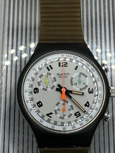 SWATCH CHRONO SKATE BIKE - SCB105 - 1990 - Foto 1 di 4