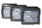 3X Batterie Pour Panasonic Hdc-Sx5 Hdc-Tm350 Hdc-Sdt750 Hdc-Tm700 1000Mah