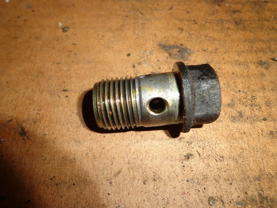 Tornillo banjo línea dura retorno cremallera dirección asistida Toyota Supra MK3 1991-92 FABRICANTE DE EQUIPOS ORIGINALES Foto 1 de 1